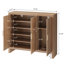 Armoire de rangement pour chaussures 24 paires avec tablettes réglables-726918428