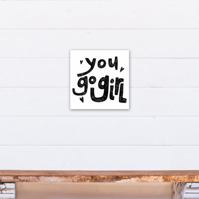 Art encadré « you go fille » Madore
