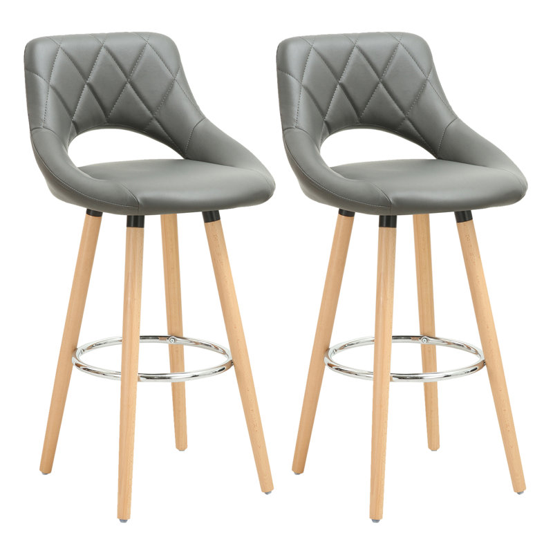 Thierry 68cm Bar Stool, Grey
