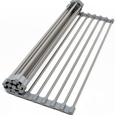 Sink Dish Drying Rack Stainless Steel Heat Resistant Trivet For Hot Pots