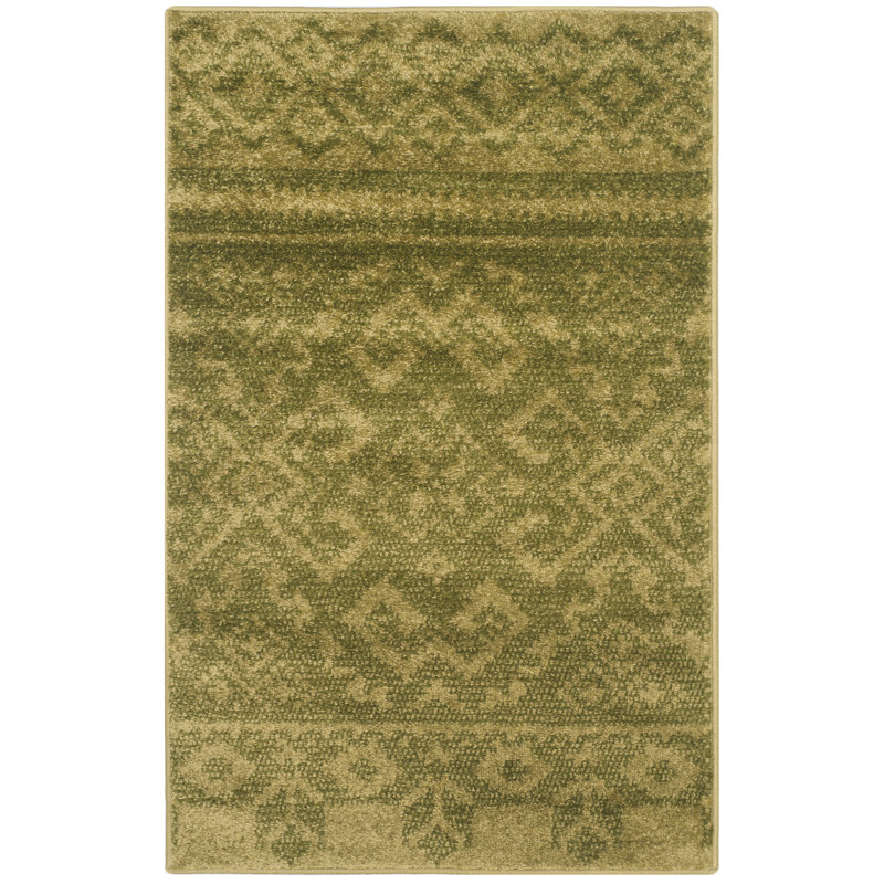 Tapis à motif géométrique Nicarla, Rectangulaire 3 pi x 5 pi