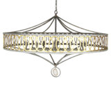 Lafayette 12 - Light Candle Style Drum Chandelier