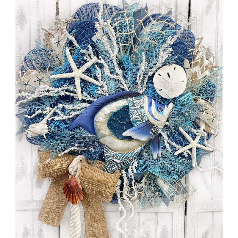 Couronne de toile de jute Capiz