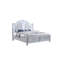 Lit tapissier Motomabo argent-1359297838