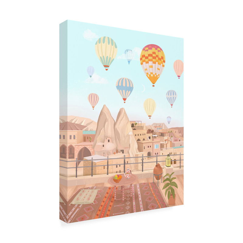Art sur toile «Bachelor Petra Lizde Cappadokia», H 14 po x l 19 po