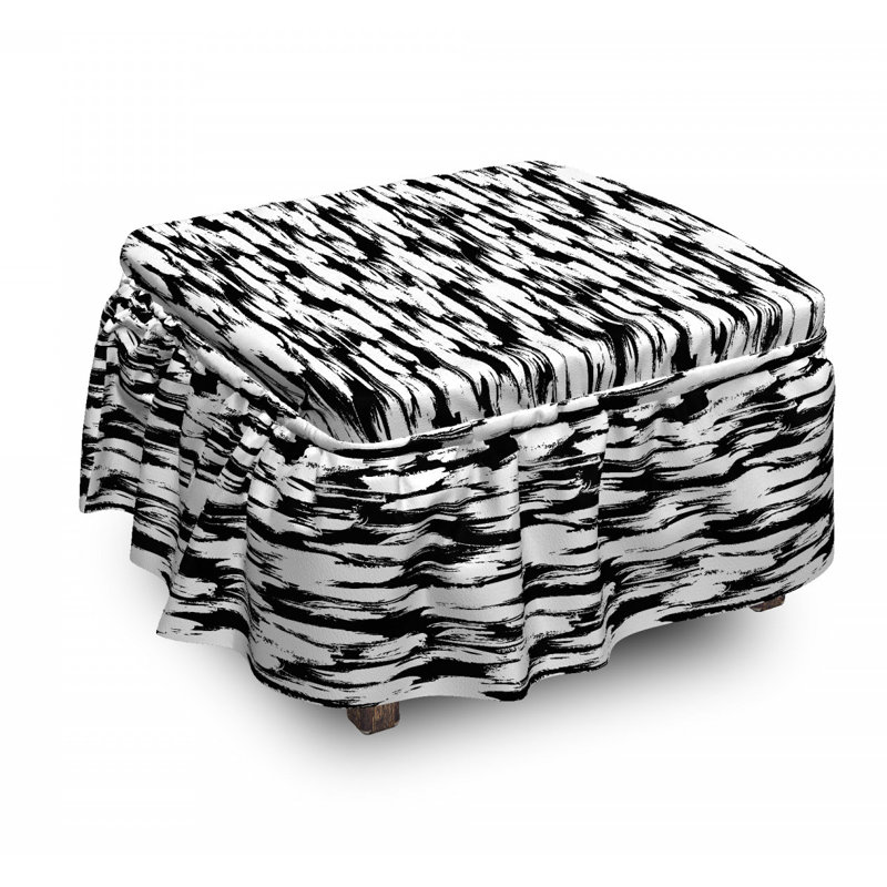 Housse pour repose-pieds bold art
