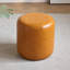 30cm Small Round Faux Leather Upholstered Ottoman-1061551670