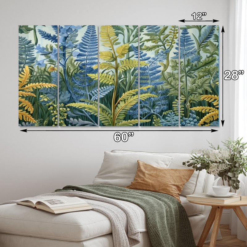 Plants & Flowers Wall Decor on Metal