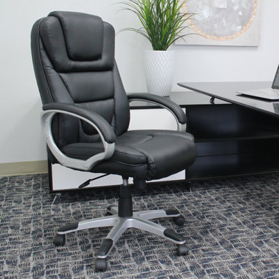 Executive Chair In Brown by Inbox Zero