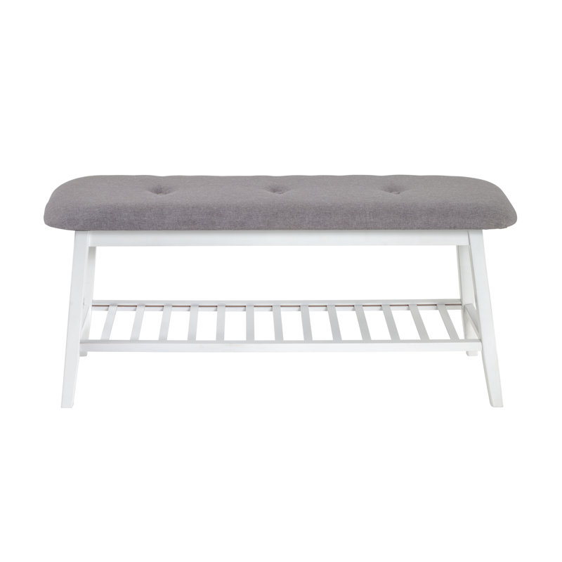 Callon Polyester Upholstered Storage Bench, H44 x W100 x D30cm