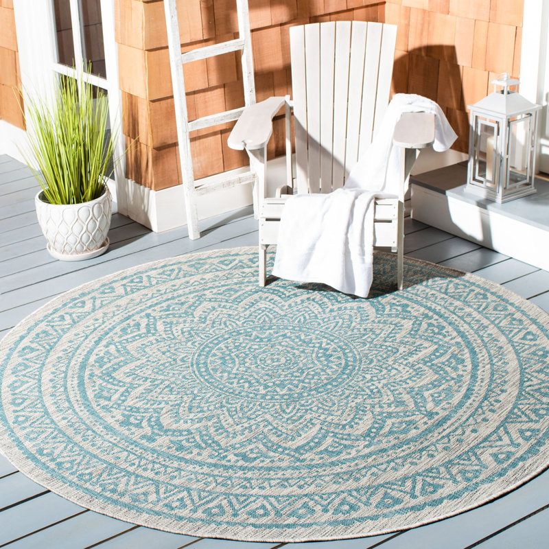 Tapis d'intérieur / extérieur Amedee Performance, Rond 4 pi