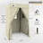 4" W x 4" D Steel Pop-Up Canopy Portable Privacy Dressing Room-93980052