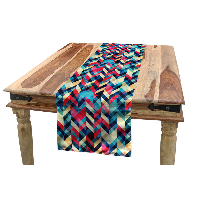 Geometric Table Runner, 72" x 16"