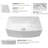 30'' L Single Bowl Ceramic Kitchen Sink