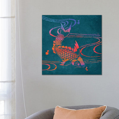 Koi I by Noah Bay - Wrapped Canvas Gallery-Wrapped Canvas Giclée