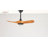 36-Inch Wood Ceiling Fan Without light