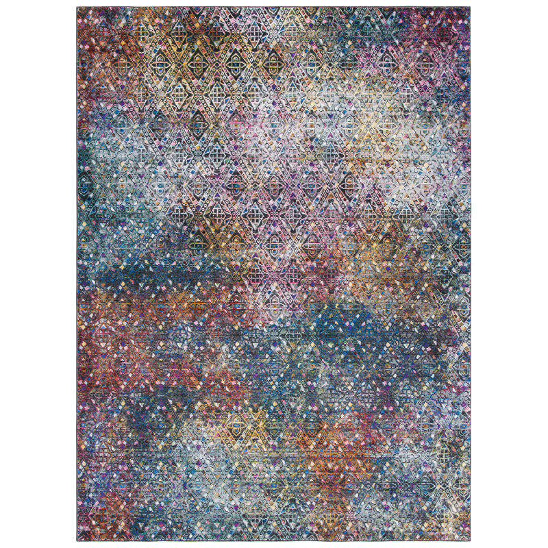 Tapis abstrait Bruckmann Performance, Rectangle 4 pi x 6 pi