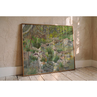 Lush Forest Stream by Other Artist