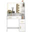 Meuble-lavabo moderne avec miroir à DEL et rangement multicouches