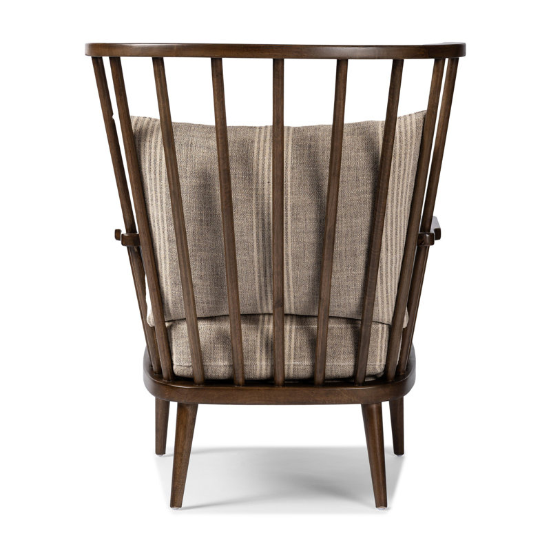 Graham Chair-Andes Natural, 100% Flax/Linen; Manchester Flint