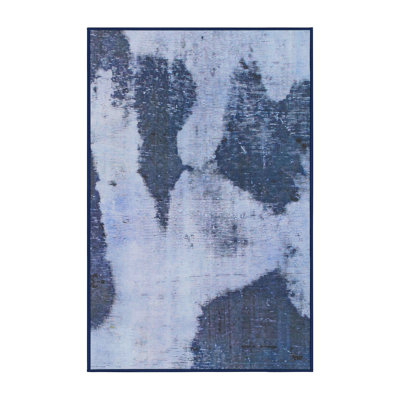 Tapis décoratif multicolore à motif abstrait