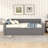 Twin Size Upholstered Daybed with Drawers & Wood Slat Support – Velvet Sofa Bed for Storage & Kids Room, Gray-118473463-118473465