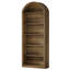 Bibliothèque chic, étagère en bois, bibliothèque arquée