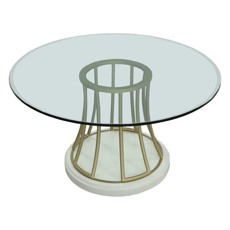 East Camden Pedestal Dining Table, 54" x 54"