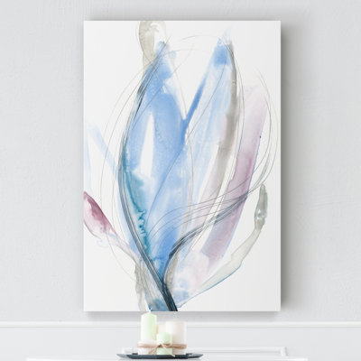 'Azure Vortex I' Print on Canvas