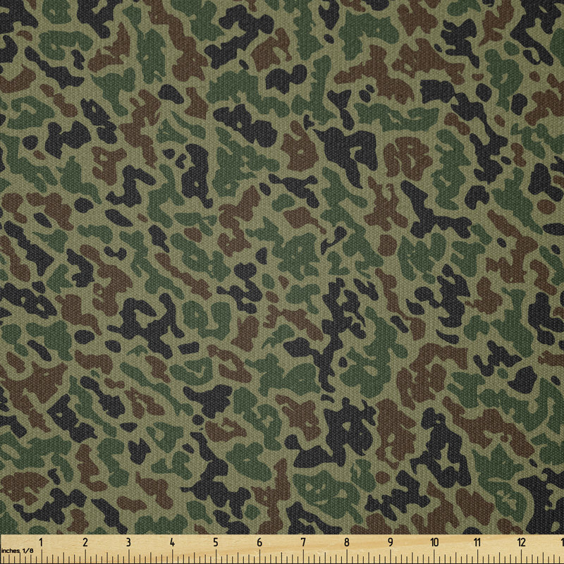 Dereth Camo Formless Design Blending into the Forest Multi-Purpose Fabric