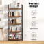 157.5cm H x 60cm W Steel Etagere Bookcase