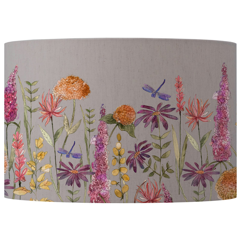 Florabunda Cotton, 24cm H x 46cm W x 46cm D, Multicoloured Khaki