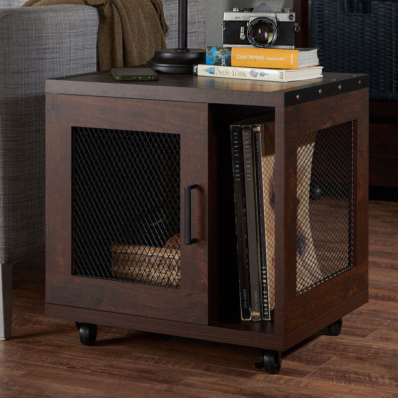Ginnia Wheel End Table