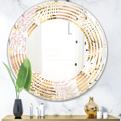 Miroir mural Palm Leaves II