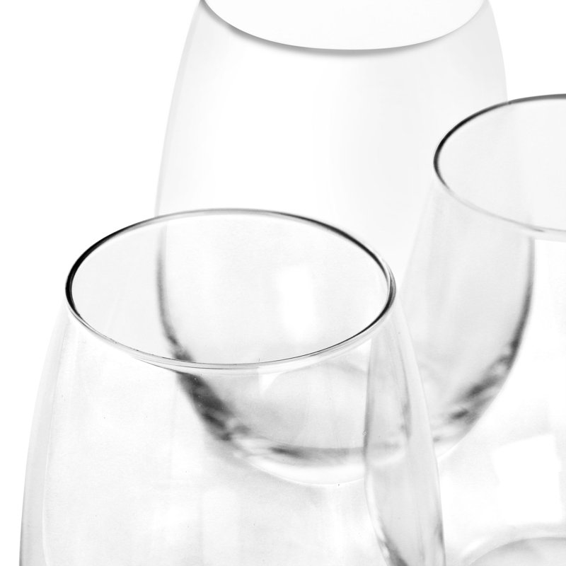 4 Piece 19 oz. Wine Glass Set