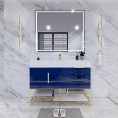Ensemble de meuble-lavabo simple 47 po Glasgow
