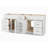 75" Double Bathroom Vanity Base only-111753625
