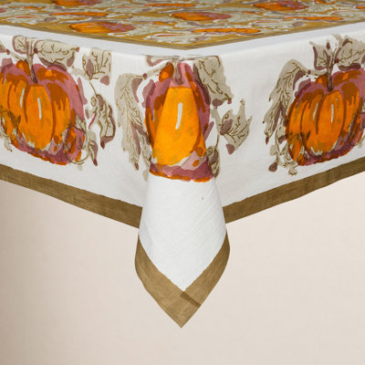 Pumpkin Tablecloth