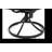 5 Piece Dining Set (Brown+Gray)