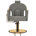 Gray Faux Leather