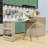 Kitchen Island with Extendable Dining Table for 4-6, Double-Sided Storage, Power Outlet and Drawers-1369245714