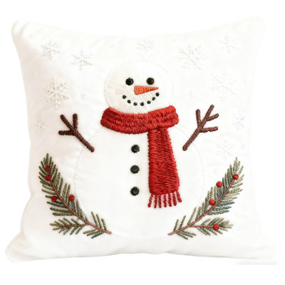 Housse de coussin de Noël en lin avec housse de coussin en lin