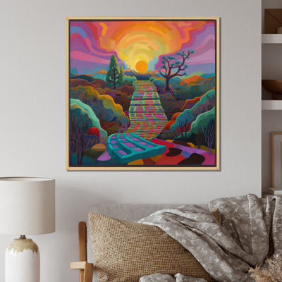 «Stairway To The Sun», impression sur toile