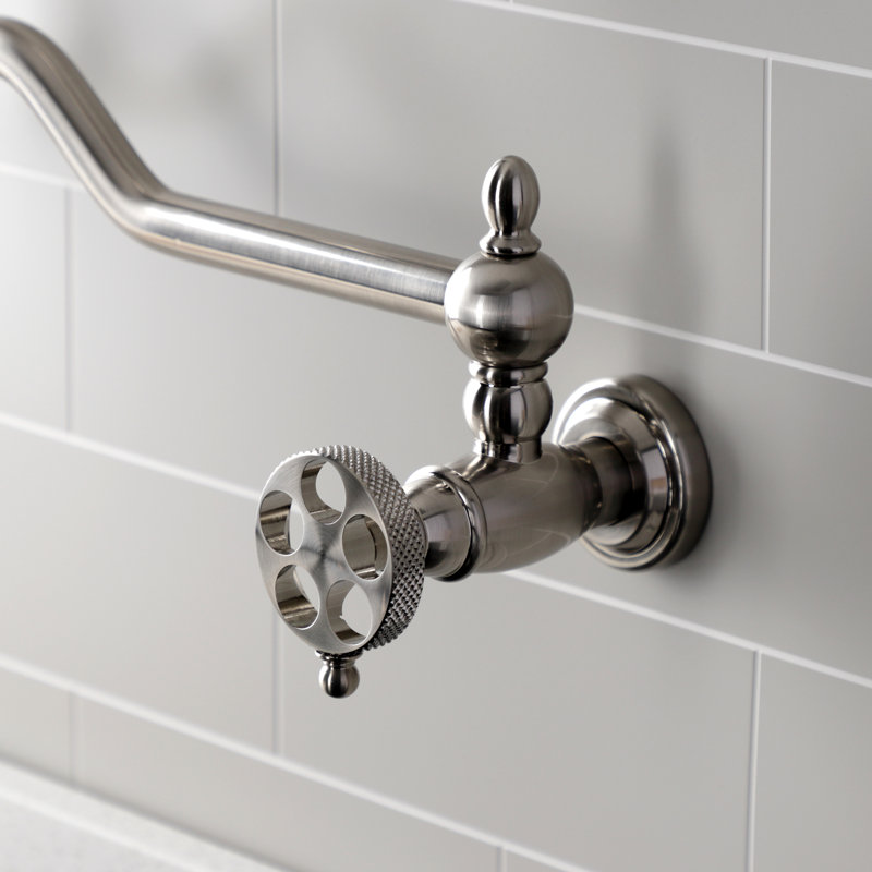 Robinet de cuisine Kingston Brass Webb, Nickel brossé