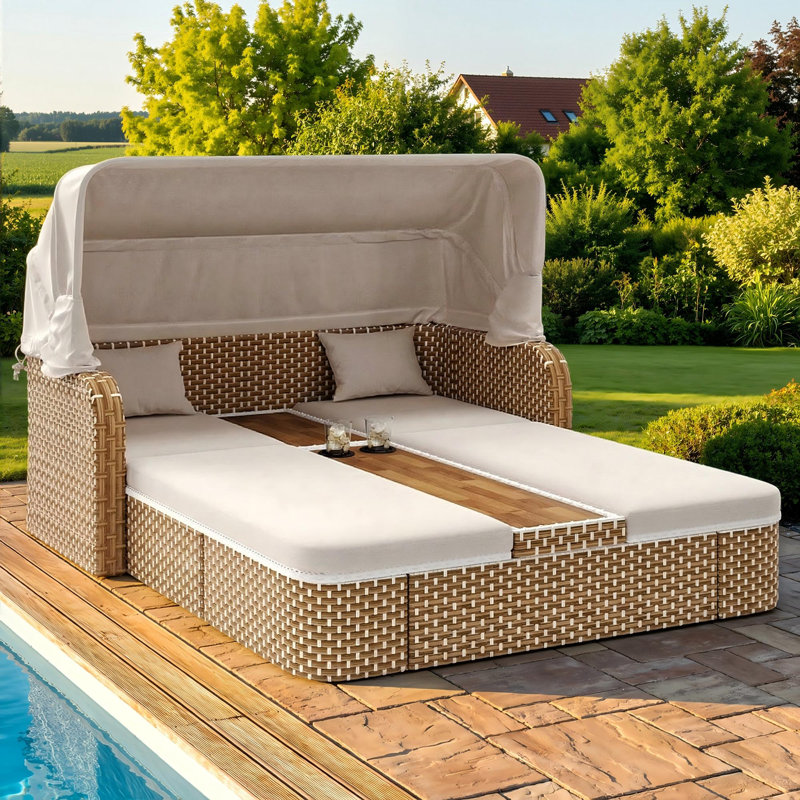 192cm Long Double Chaise