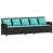 Turquoise/Black is out of stock selected