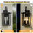 Dallas 3-Light Outdoor Wall Lantern with Dusk to Dawn-935074569-872596955