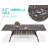 Andromede 8 - Person Patio Dining Set Umbrella Hole Included Rectangular Table with Cushions Included-2117378077