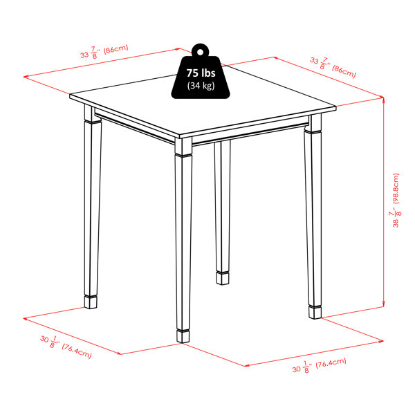Dimensions du produit