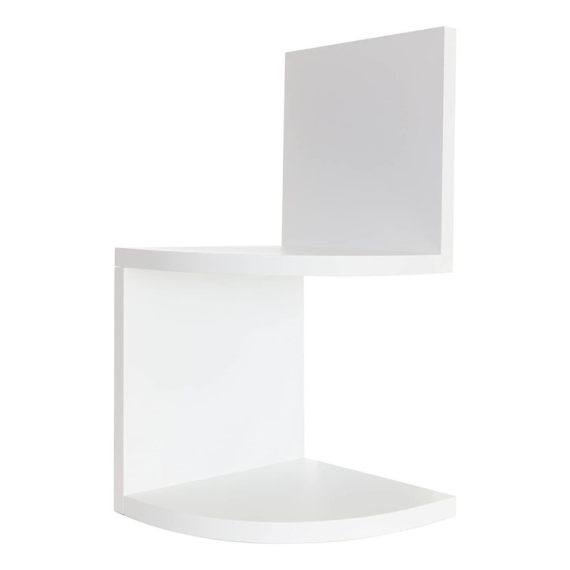 Tablette d'angle 2 pièces Ouitchambo